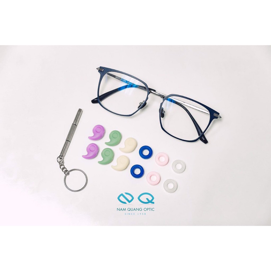 NÚT CHỐNG TRƯỢT, CHỐNG RƠI KÍNH CẬN, KÍNH MÁT KHI CHƠI THỂ THAO, VẬN ĐỘNG (1 CẶP) | BigBuy360 - bigbuy360.vn