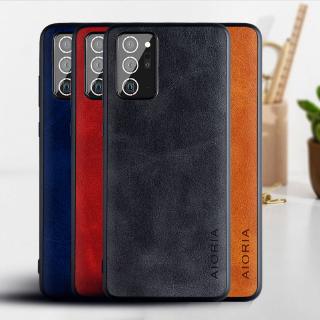 Ốp lưng Samsung Galaxy Note 20 plus 5G Da cổ điển Chất liệu TPU thời trang