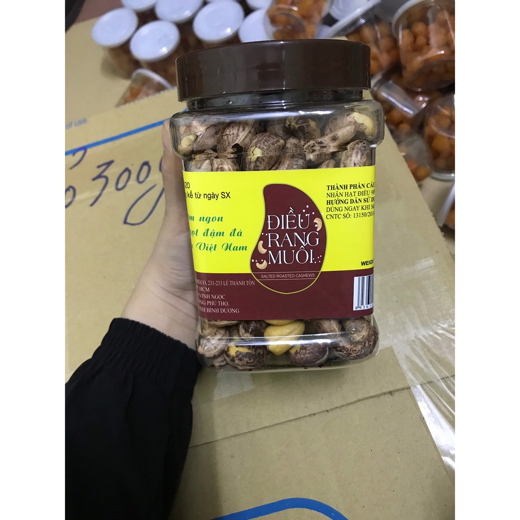 (SỈ=LẺ) 500G Hạt Điều Hộp Cao Cấp