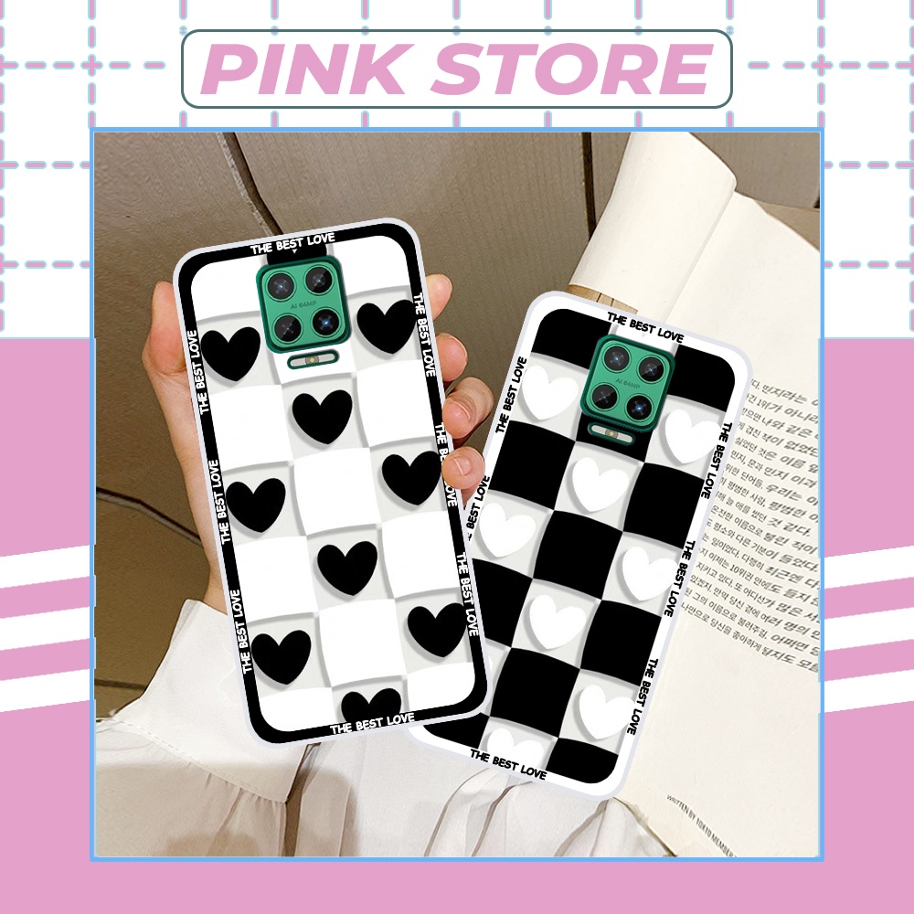 Ốp dẻo đen Vsmart Aris / Aris Pro in trái tim the best love,ô caro mickey ,mặt cười thời trang cá tính bảo vệ camera t