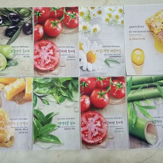 Set 20 Mặt nạ dưỡng da Nature republic