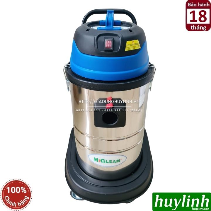 Máy hút bụi công nghiệp HiClean HC40CE - 40 lít - Hút khô và Ướt