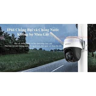 Camera IP wifi ngoài trời Imou IPC-S22FP Cruiser xem đêm có màu , siêu nét, chống nước, xoay 360 độ, báo động thông minh