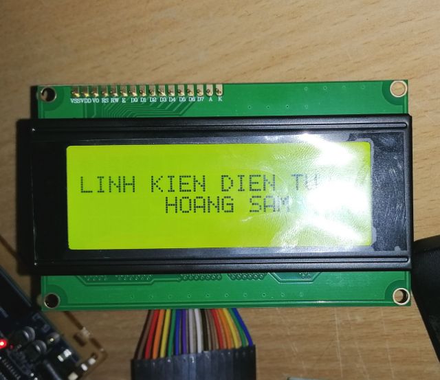 Màn hình LCD C2004A 5V xanh lá