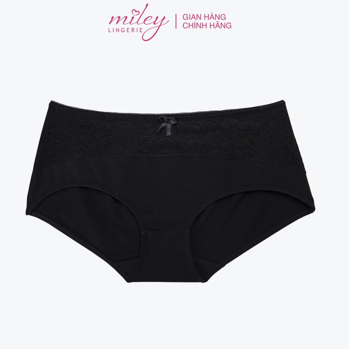 Quần Lót Nữ Cotton Lưng Cao Miley Lingerie FCM0100- Màu Đen | BigBuy360 - bigbuy360.vn