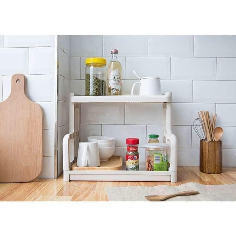 [Mã Life1511A Giảm 10% Đơn 50K] Kệ Gia Vị 2 Tầng Việt Nhật 5566