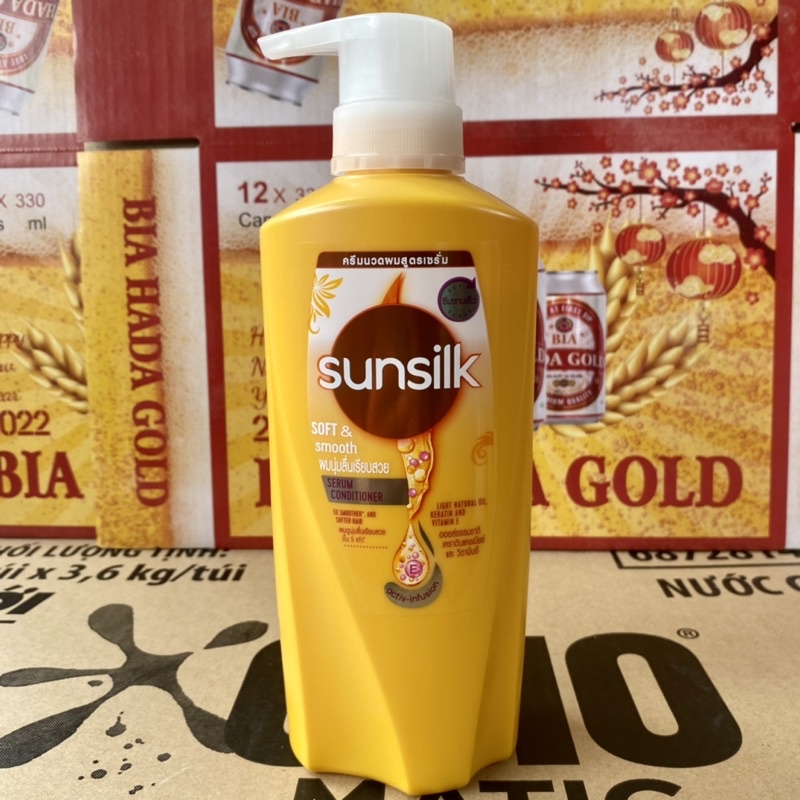 Dầu xả và dầu gội Sunsilk mềm mượt diệu kỳ 425g