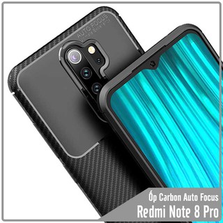 Ốp lưng Xiaomi Redmi Note 8 Pro chống sốc Carbon Auto Focus