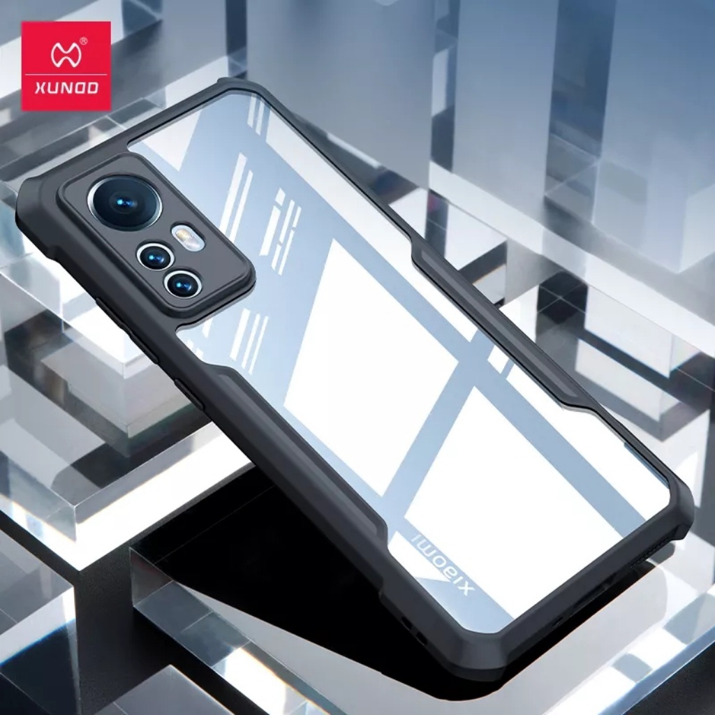 Ốp lưng Xiaomi 12 / Mi 12x / Mi 12S / Mi 12 Pro / Xiaomi 13 hiệu Xundd lưng trong viền màu chống sốc