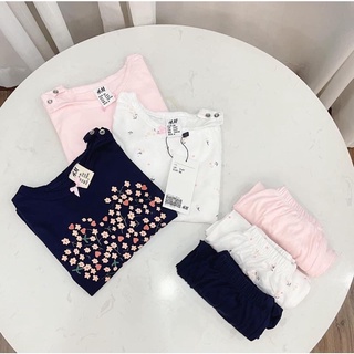 Set cotton bé gái
