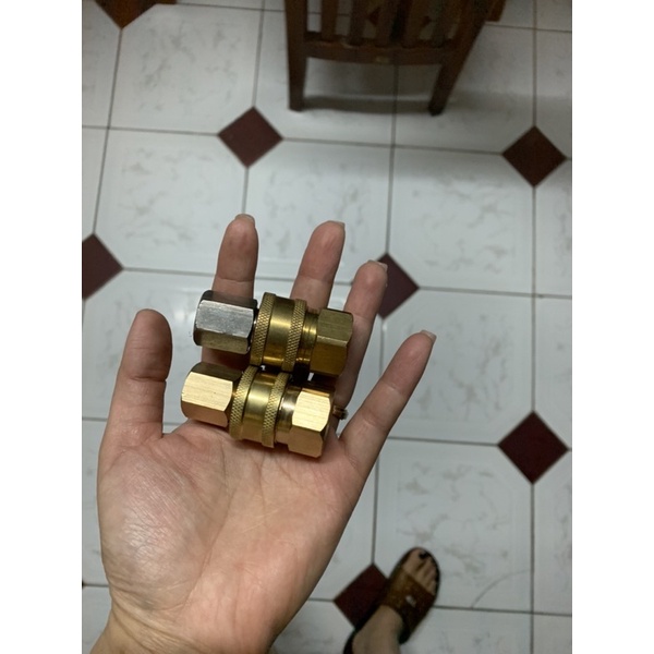 Khớp nối dây phun áp lực - đầu đực - đầu cái