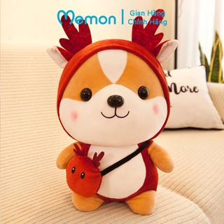 ✲✌✥chó bông shiba cosplay 25 cm cao cấp memon