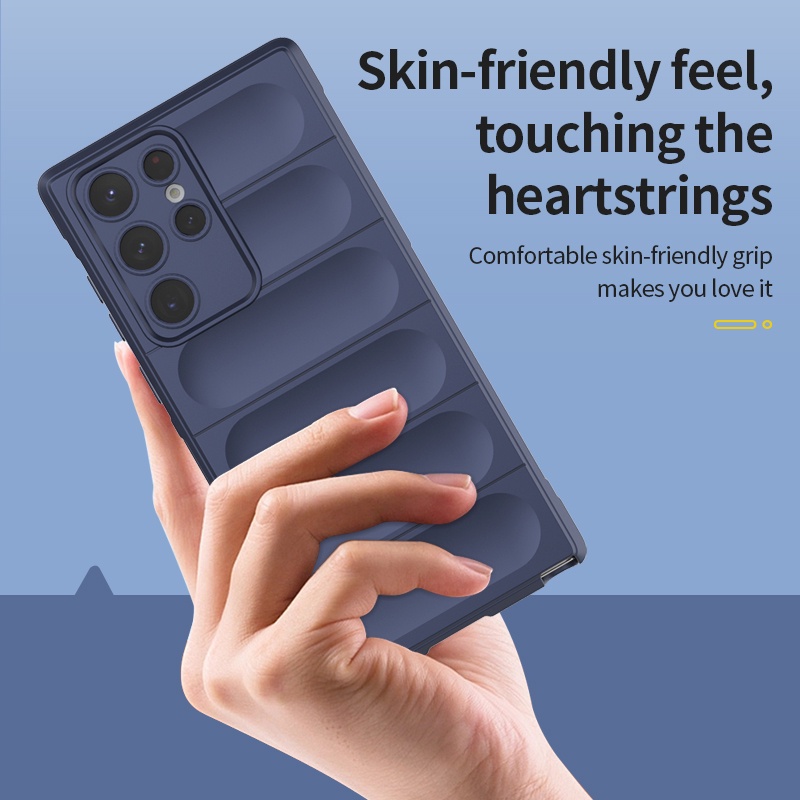 Ốp Điện Thoại Silicone Túi Khí Chống Sốc Cho Samsung Galaxy S22 ultra S21 Plus Note20 Note20 ultra