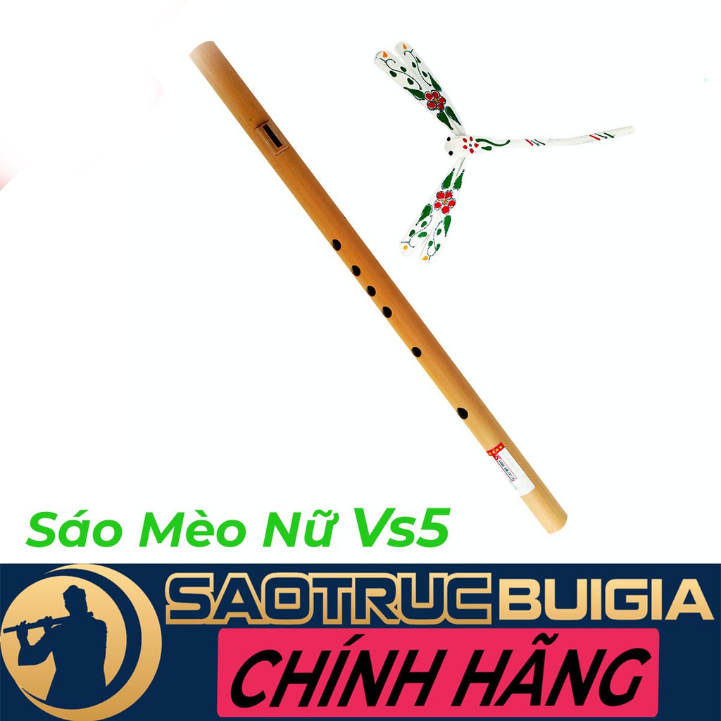 Sáo Mèo Nữ Bùi Gia - VS5 Dòng cao cấp biểu diễn chuyên nghiệp