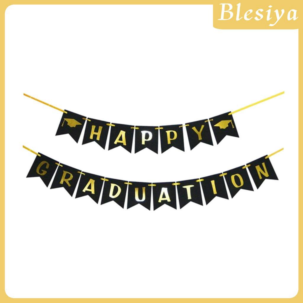 [Blesiya] Banner Chúc Mừng Tốt Nghiệp Trang Trí Lớp Học