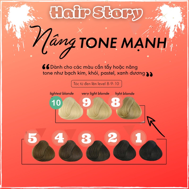 Thuốc Nhuộm Tóc Màu NÂU TRÀ ĐEN Không Tẩy | Storyhair, Storyhairs