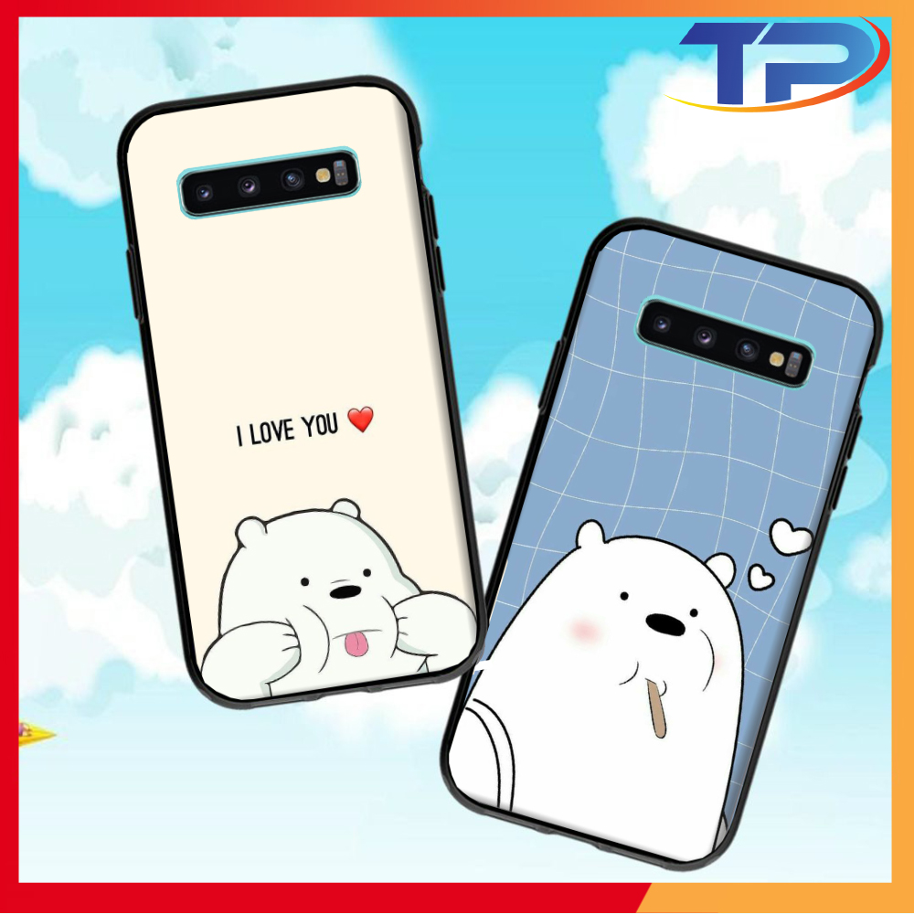 Ốp lưng Samsung Galaxy S10 Plus / S10 / S9 Plus / S9 / S8 Plus / S8 / S7 Edge hình Chúng Ta là Gấu Bear 05