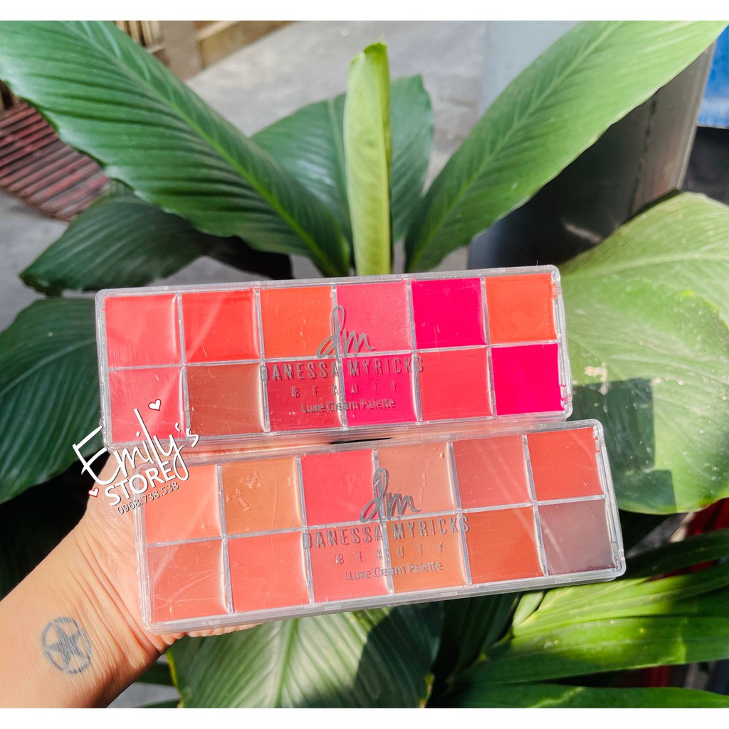 Bảng son kem Dm Danessa Myricks Luxe Cream Palette