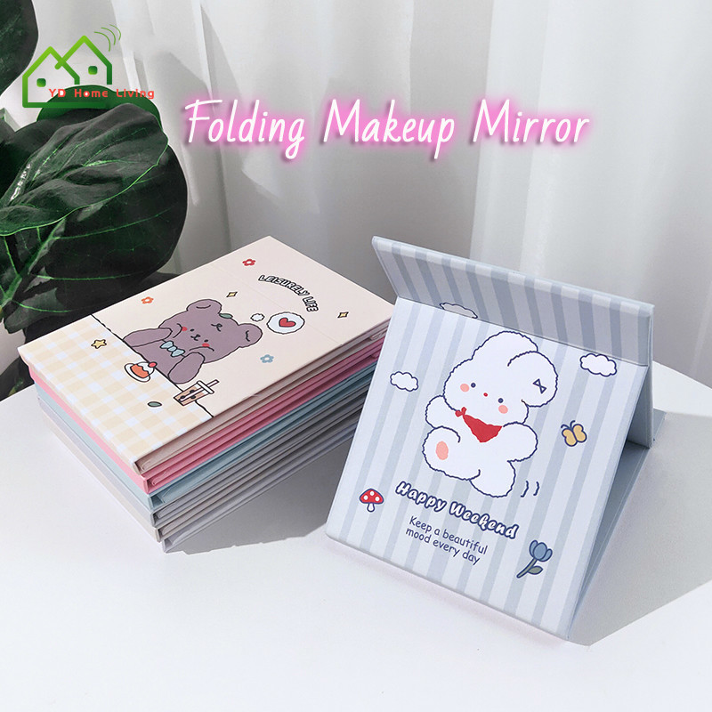 Gương Trang Điểm Có Thể Gập Lại Đơn Giản Tiện Dụng