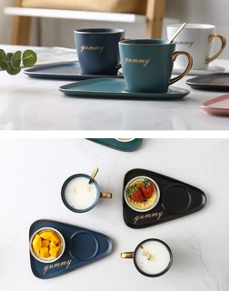 Set cốc thìa đĩa Yummy