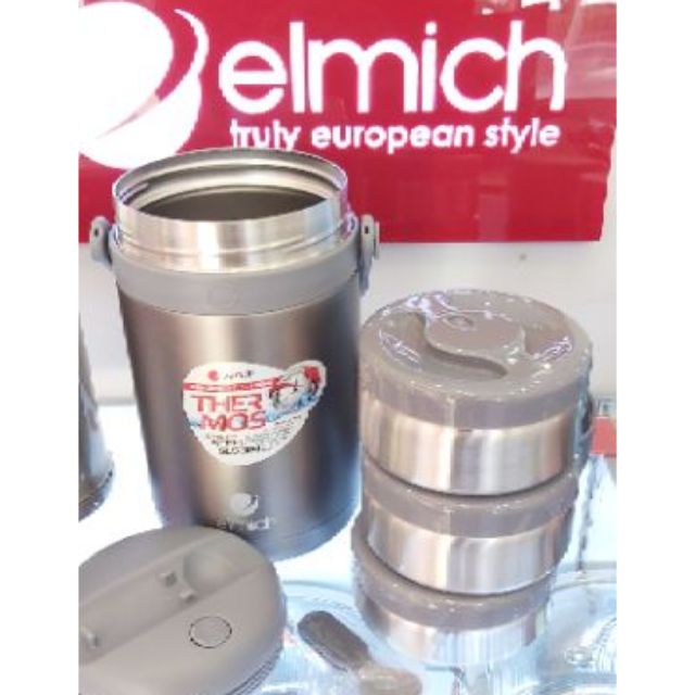Bình đựng thức ăn, giữ nhiệt Elmich 3128 inox 304 , 1800ml Bình ủ cháo | BigBuy360 - bigbuy360.vn