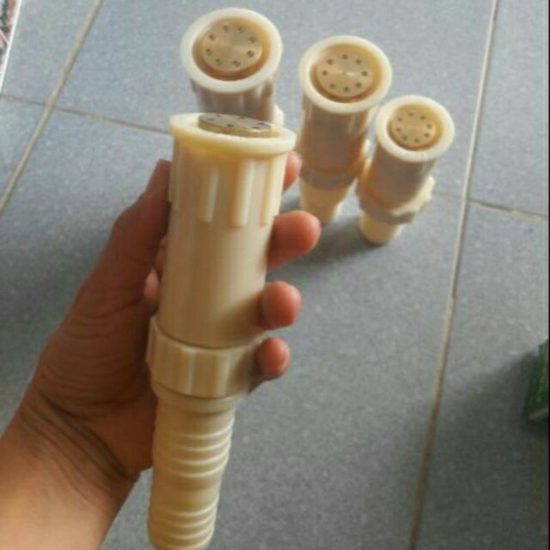 Đầu Vòi tưới Béc tưới cây gắn ống 27 đến 50 nhụy đồng điều chỉnh xa gần Tưới cây, xịt chuồng trại, vệ sinh vật nuôi