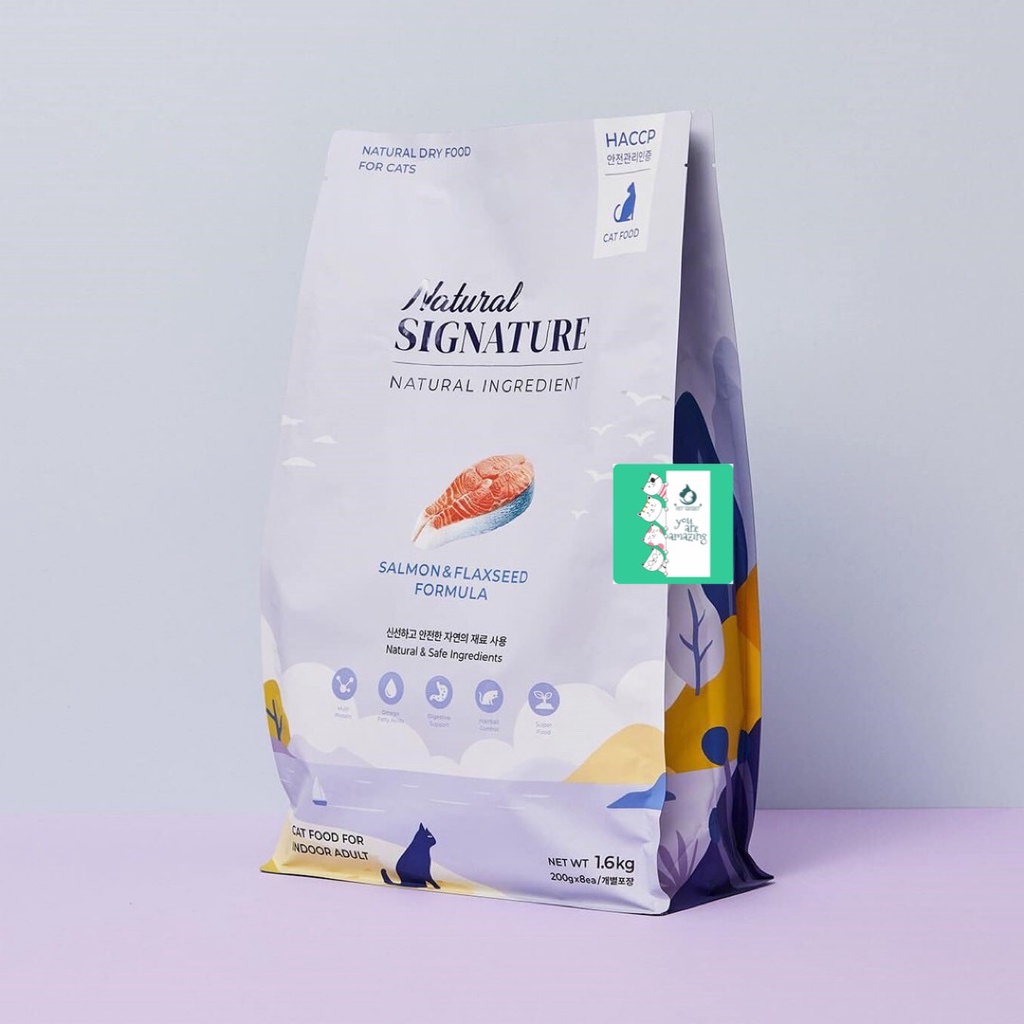 Natural Signature thức ăn hạt hữu cơ cho mèo 200gr-400gr