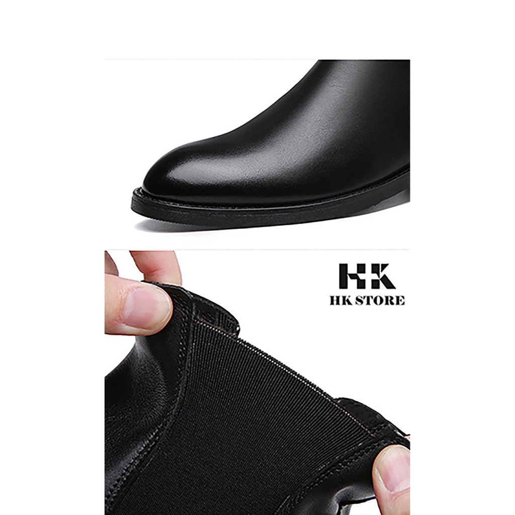 GIÀY CHELSEA BOOTS CHÍNH HÃNG [ BẢO HÀNH 12 THÁNG ] ❤️ HK.STORE ❤️ Hàng cao cấp da bò thật 100% hot trend 2021