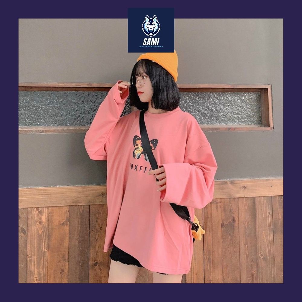 (FREESHIP+VIDEO THẬT) Áo Unisex dành cho nam nữ - ADT0009 - Áo dài tay bướm POXFFEE