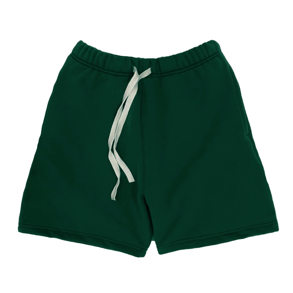 Quần SHORT MÀU XANH KÉT nỉ da cá Nam Nữ trơn, thoáng mát, đơn giản và đẹp, Form oversized thoải mái | ARMEO STORE