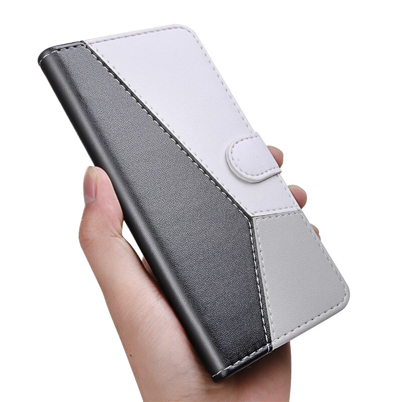 Three Colors Leather Flip Cover For Samsung Galaxy M10 A10 A20 A30 A40 A50 A70 A80 A90 A10E A20E A10S A20S Phone Case Wallet