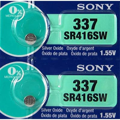 Vỉ 5 Viên Pin Sony 337/ SR416SW dành cho đồng hồ (Loại tốt)