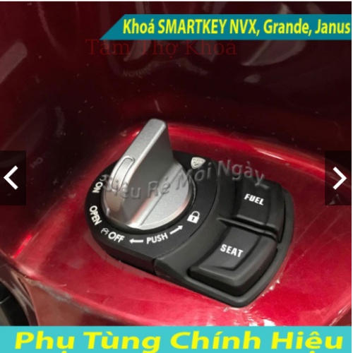 Bộ khóa chống trộm Yamaha Smartkey NVX, Grande, Janus