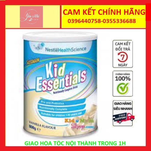 [CHÍNH HÃNG] Sữa Kid Essentials Úc lon 850g date mới