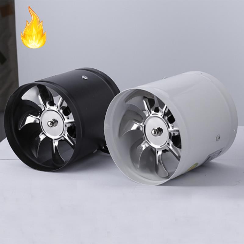 Quạt thông gió mini 4 inch 220V bằng kim loại cho nhà tắm