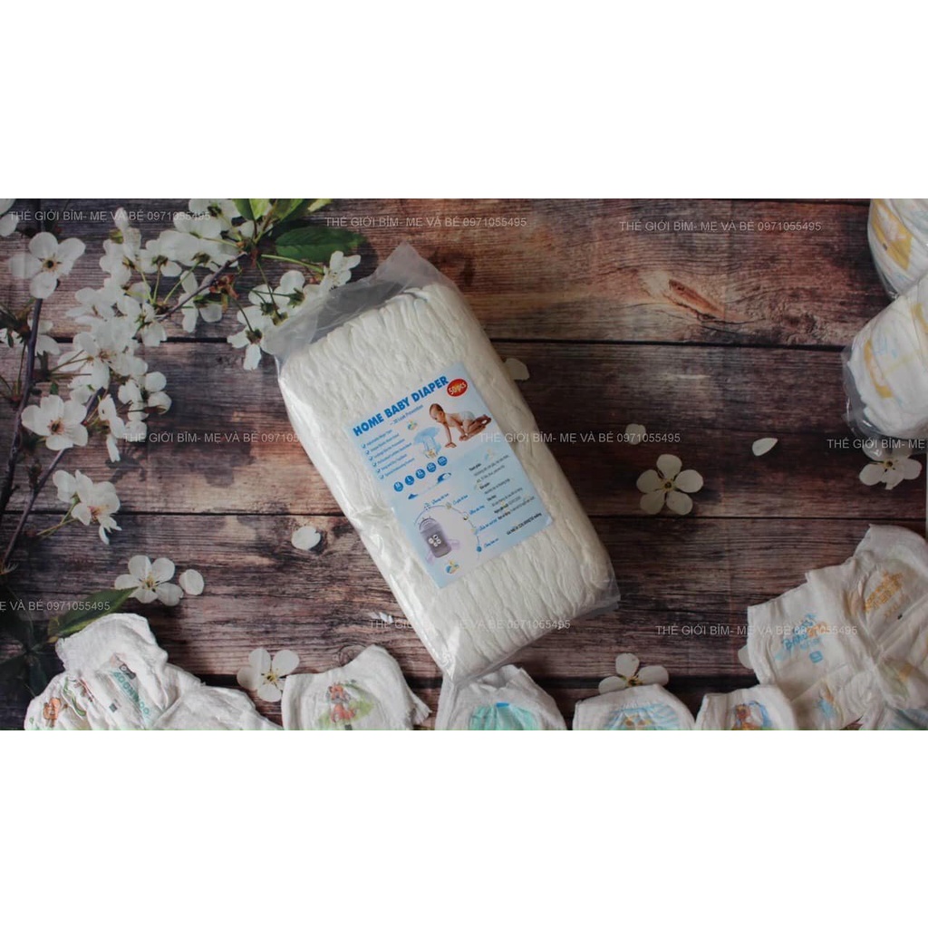 Bỉm quần Homebaby size M100/L100/XL100/XXL100/XXXL100 Shop Bé Ngoan