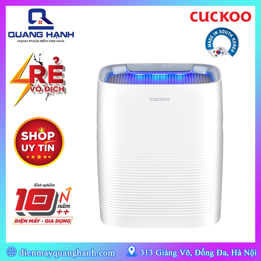 Máy lọc không khí Cuckoo CAC-CH0910FW [Chính hãng Hàn Quốc, Bảo hành 24 tháng]