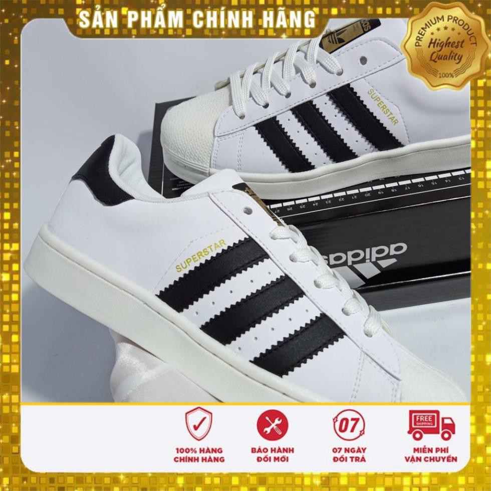 Giày Sneaker Nam Nữ Trắng Adidas Mũi Sò , Das Sò Đủ Size Nam Nữ