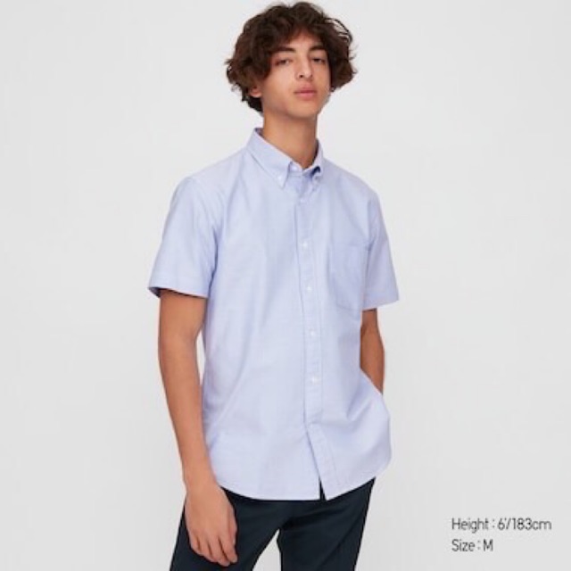 Sơmi cộc tay Uniqlo dư xịn