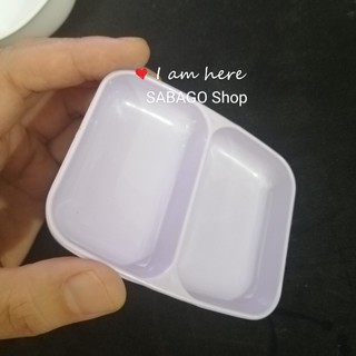 Đĩa chấm 2 ngăn nhựa Việt Nhật