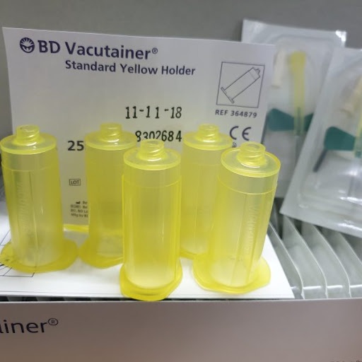 Ống Holder giữ kim lấy máu PRP BD Vacutainer bằng kim bướm