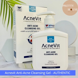 [DATE MỚI-TEM CHÍNH HÃNG PHÒNG KHÁM DA]Sữa rửa mặt dành cho da mụn ACNEVIT Anti-Acne Cleansing Gel