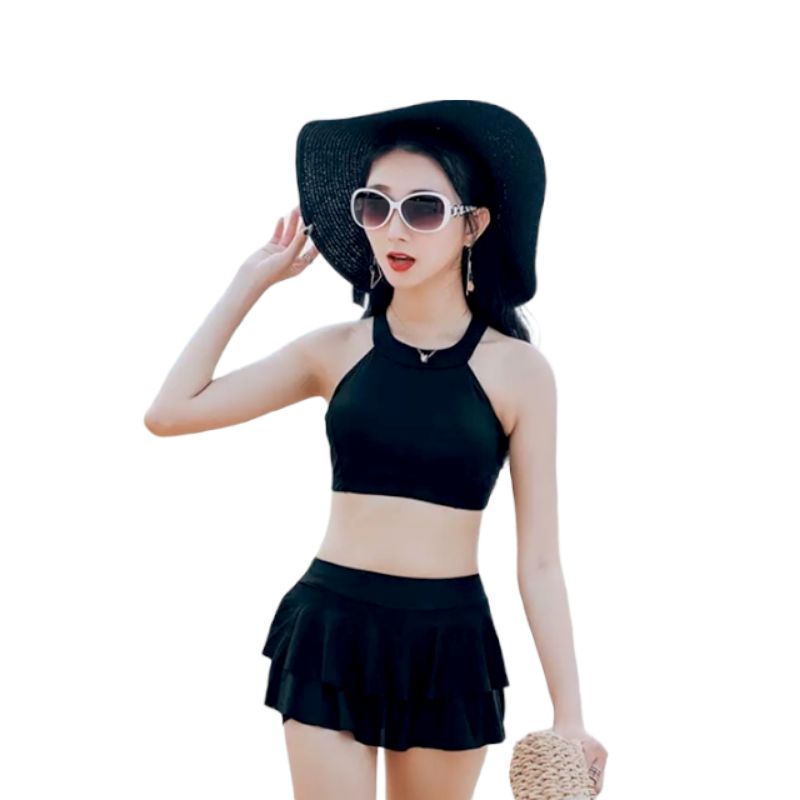 Quần Bơi Nữ, Quần Bikini Lẻ Váy Tầng Kín Đáo (Ko Kèm Áo) | BigBuy360 - bigbuy360.vn