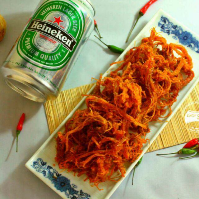 khô bò sợi nhà làm