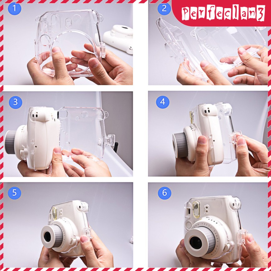 Vỏ Bảo Vệ Máy Ảnh Instax Mini 8 / 9 Polaroid