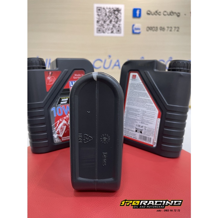 (HCM) Nhớt Xe Máy LIQUI MOLY MOTORBIKE 4T SYNTH 10W40 STREET RACE Dung Tích 1000 ML