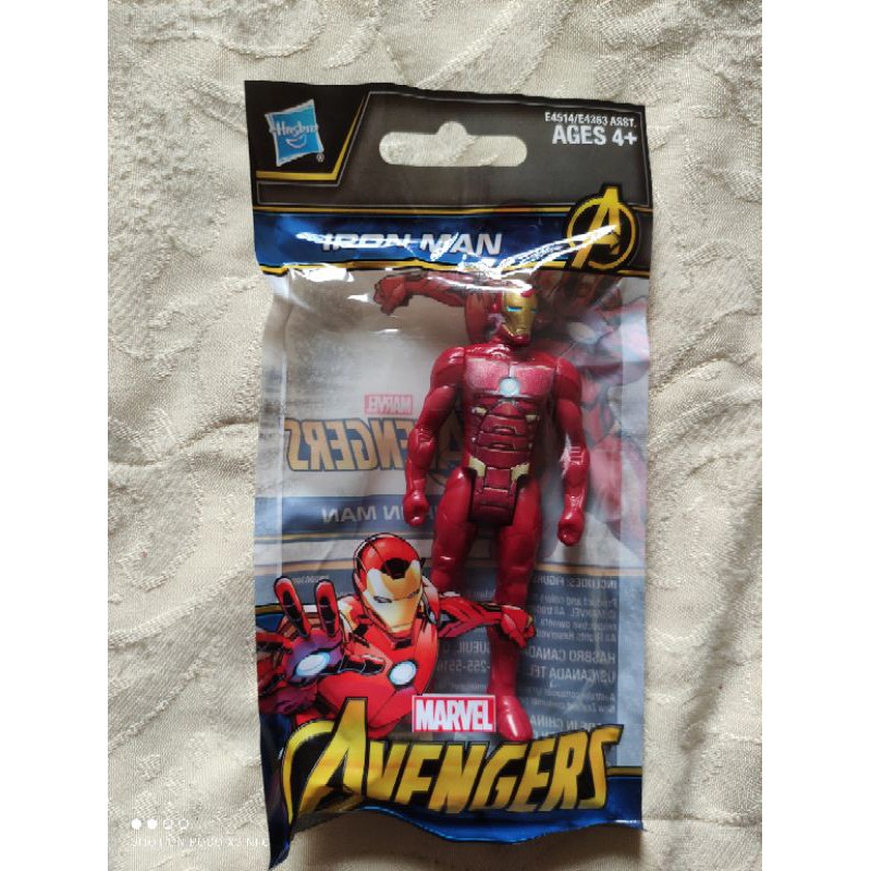 Bộ 4 mô hình Siêu nhân Avenger Captain America Hulk Thor Iron Man chính hãng Hasbro