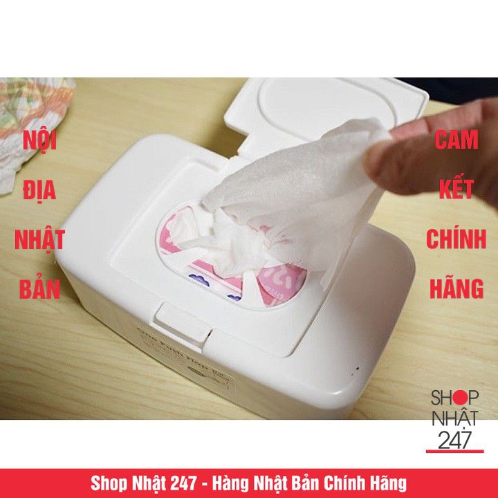 Hộp đựng giấy ướt có nắp bật NỘI ĐỊA NHẬT BẢN