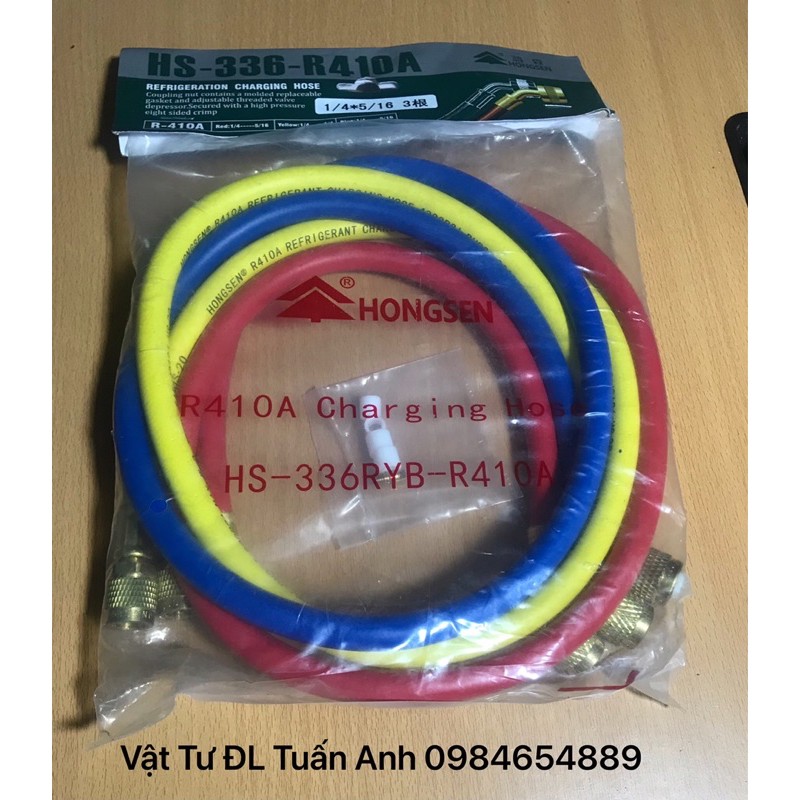 Bộ 3 dây nạp gas Điều Hòa R410 HONGSEN