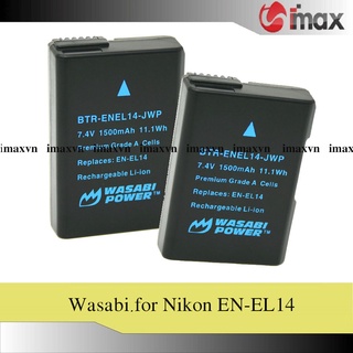 Pin máy ảnh Wasabi for Nikon EN-EL14A